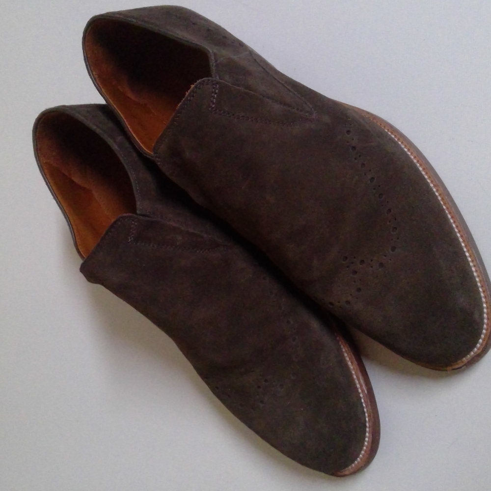 Allen Edmonds Lucca Slide On 9d Gray